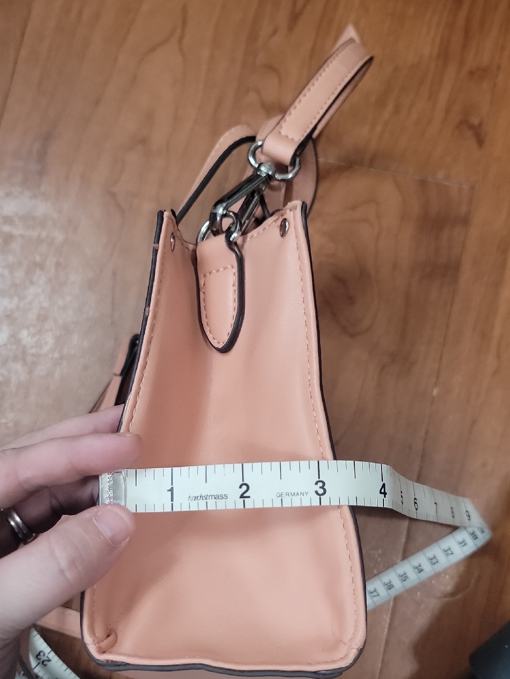 Nine West Floral Crossbody with Pink Trim - Picture 8 of 8